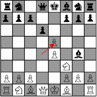 Sample Chess Game - White's fourth move