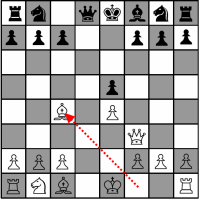 Sample Chess Game - White's sixth move