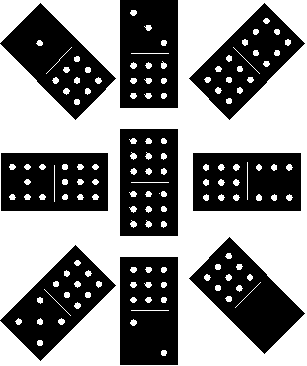 Diagram of Cyprus domino game