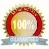 100% satisfaction Guarantee