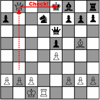 Sample Chess Game - White's sixteenth move
