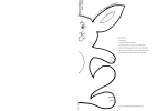 Coloring picture of Here Comes the Easter Bunny